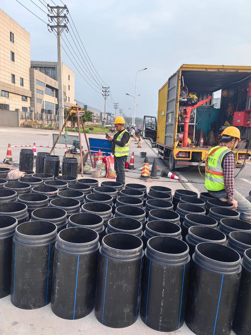 峨山管道短管置换