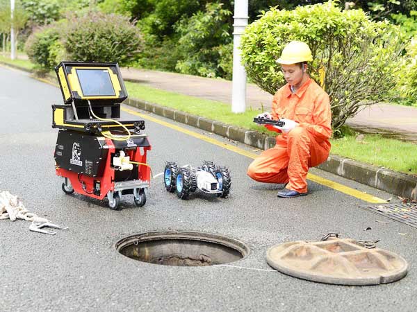 峨山管道机器人检测